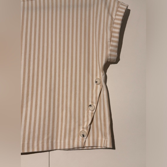 Zara Girls Striped Top - Picture 3 of 4